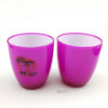 Plastic Cup Disposable Tumbler Double Wall Mug